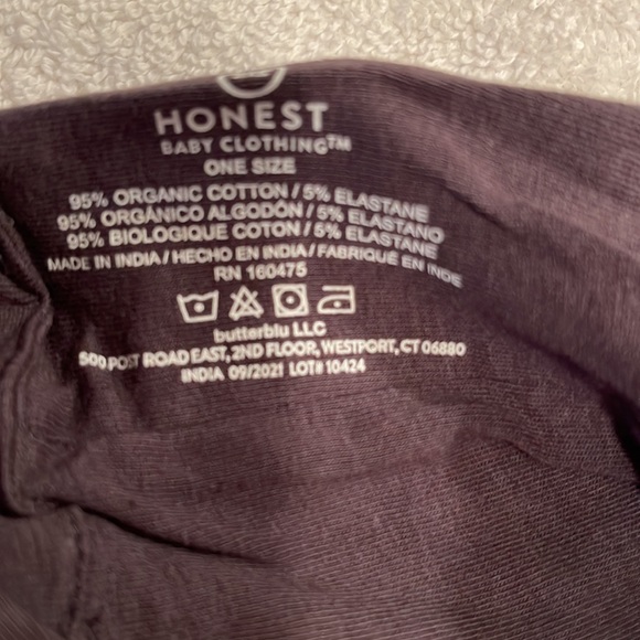 *NWT Honest baby knotted headband gray - Picture 2 of 4